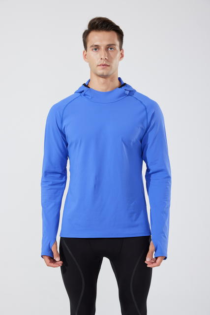 Мужчины Sport Wear Fleece Blouse Blouse Custom Logo Tops
