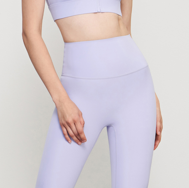 Gym Hear Easy Wear Front -Zipper Высокий ударный ударный спортивный бюстгальтер и наборы леггинсов с отражающим сжатием